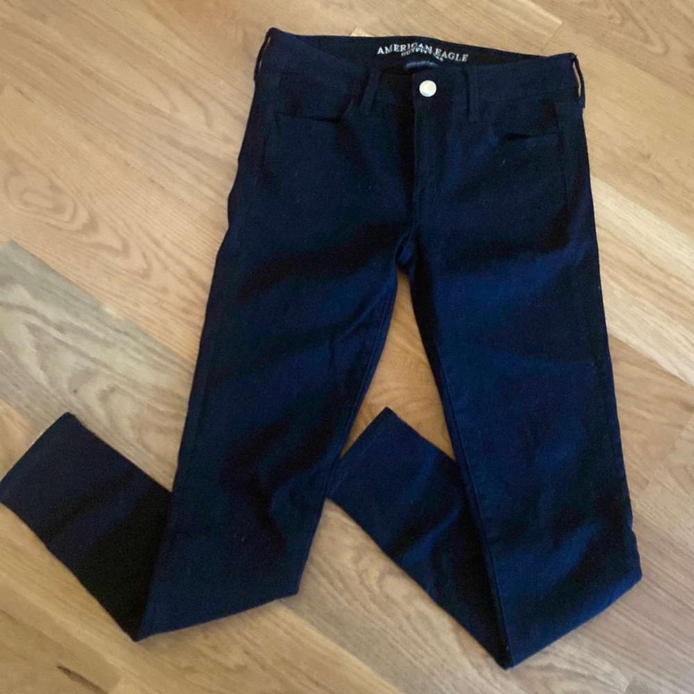 American Eagle black jegging jeans